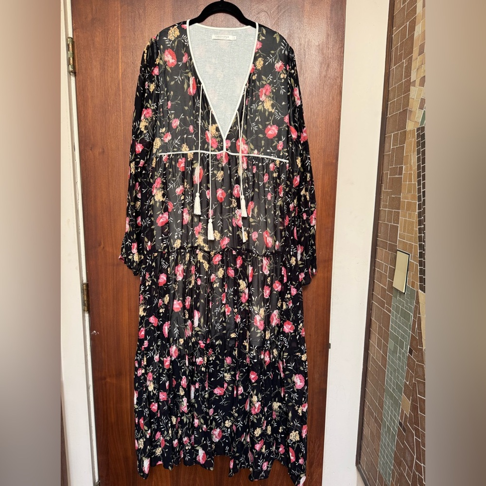 Christy Dawn Midi/Long Sleeve Dress NWOT